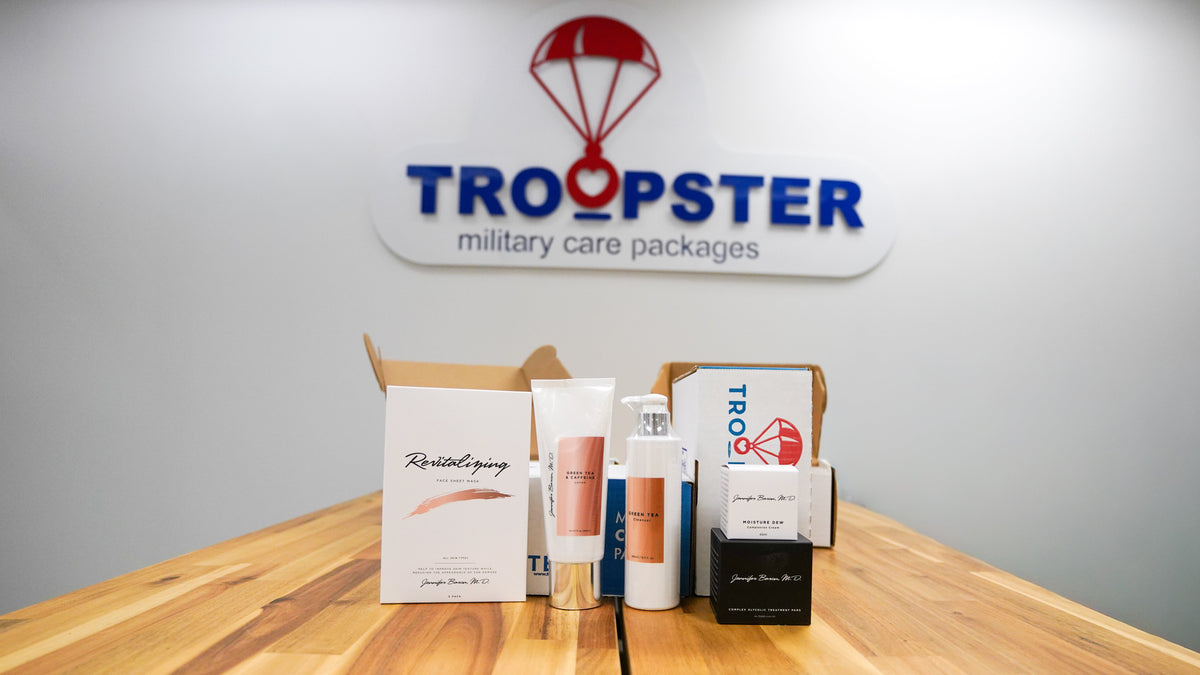 Results-driven, medical-grade skincare—delivered to our brave men and women soldiers.