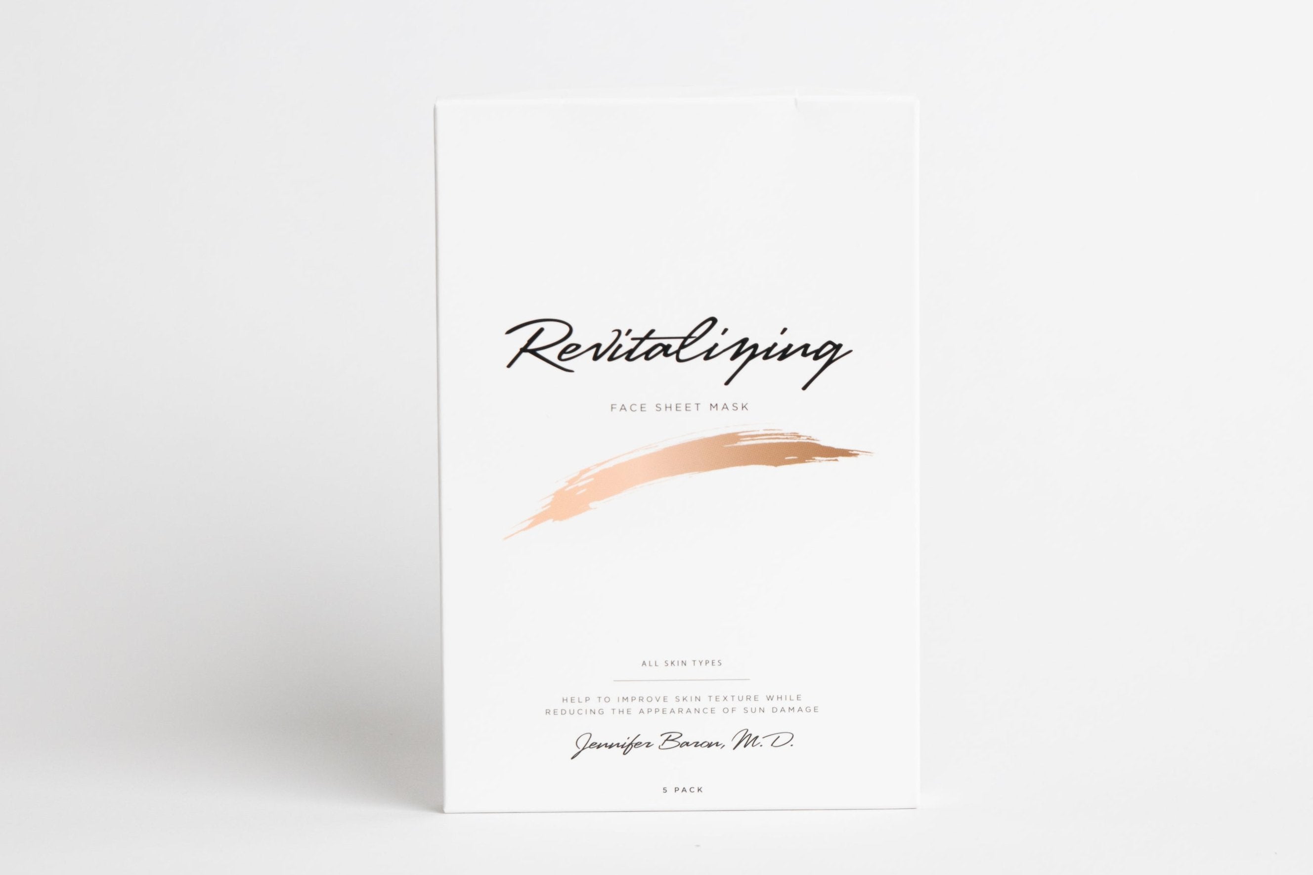 Revitalizing Face Sheet Mask Box of 5